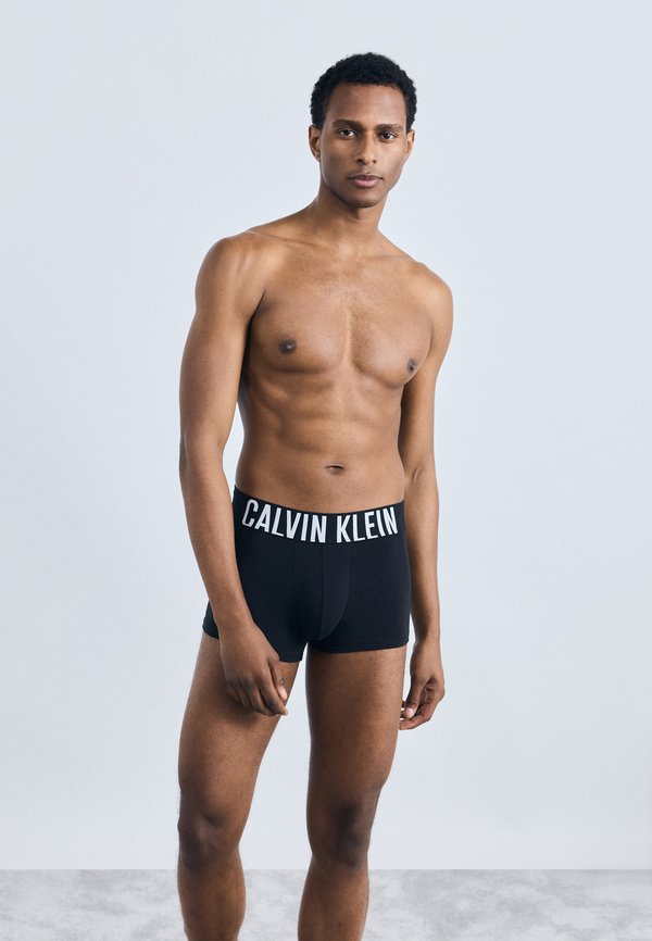 Calvin Klein Underwear INTENSE POWER 3 PACK - Trunks - black/turbulence/white