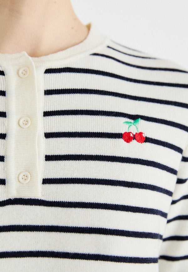 Pieces PCSENNA HALF PLACKET