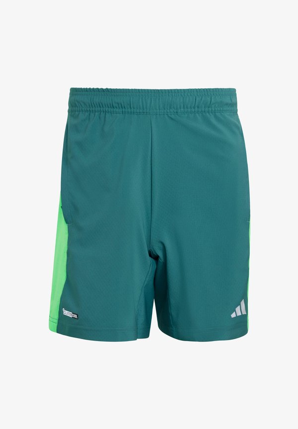 adidas Performance TECH APPAREL CLIMACOOL - Sports shorts - preloved teal/lime burst