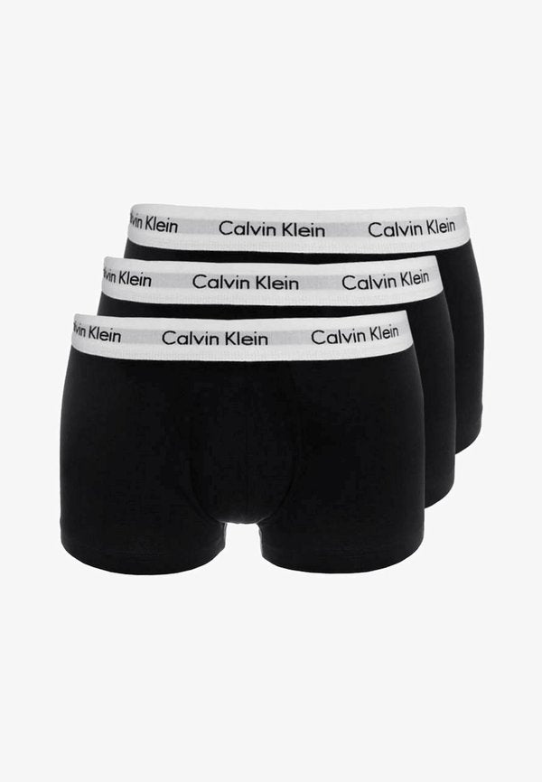 Calvin Klein Underwear 3 PACK  - Trunks - black