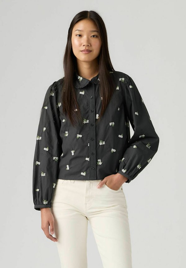 Levi's® CALISTA COLLARED PHANTOM FLORAL EM - Button-down blouse - phantom floral emb c