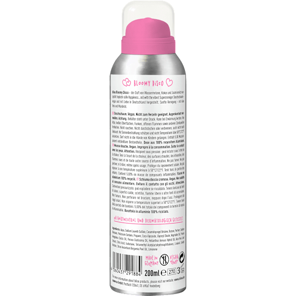 Duschschaum Bloomy Disco bilou