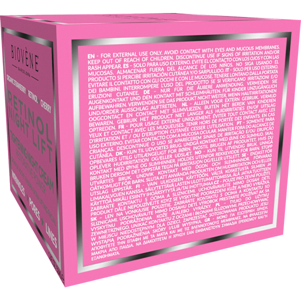 Nachtcreme Retinol Night Lift Power Tightening BIOVÈNE BARCELONA