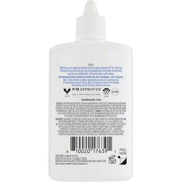 Sonnenfluid Gesicht sensitiv, LSF 50+ Bondi Sands