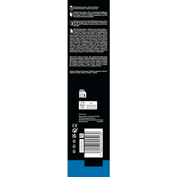 Barttrimmer & Haarschneider, Series 3 All-In-One Style Kit AIO3540 Braun
