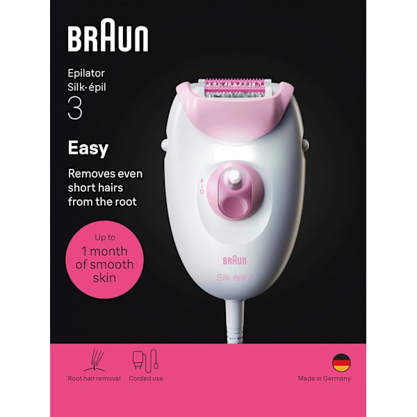 Epilierer, Silk-épil 3 SE3-000 Braun