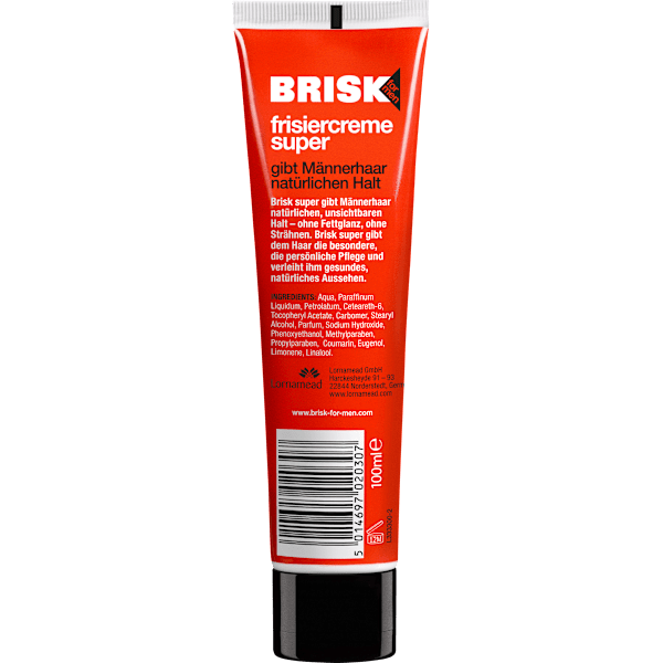 Frisiercreme für Männer BRISK