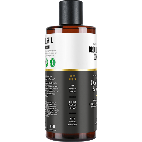 Duschgel Oud Wood & Santal Brooklyn Soap Company