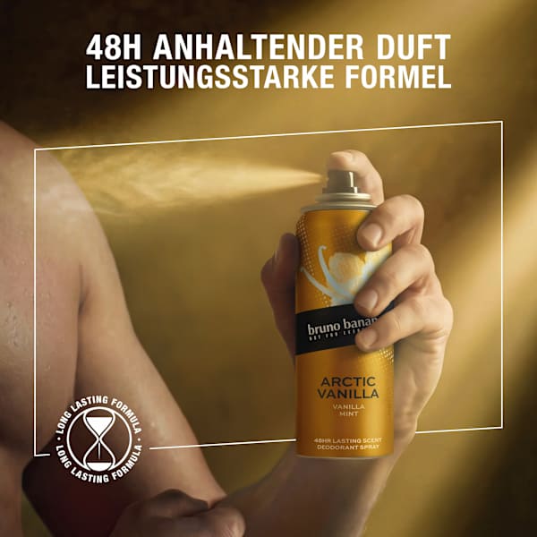 Deospray Arctic Vanilla bruno banani