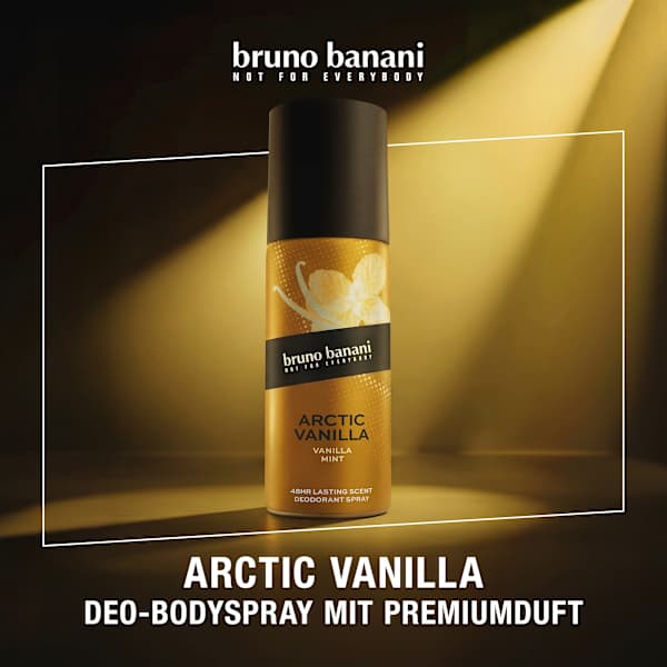 Deospray Arctic Vanilla bruno banani
