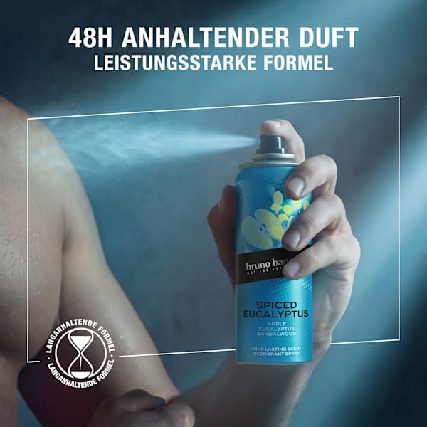 Deospray Spiced Eucalyptus bruno banani