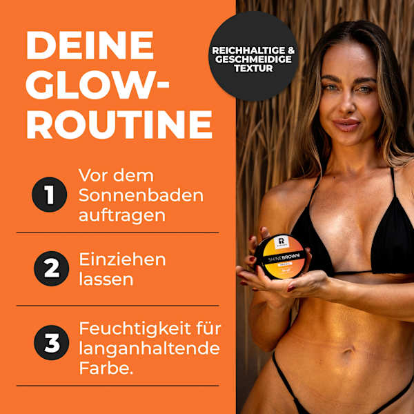 Bräunungsbeschleuniger Creme shine brown, Original Byrokko