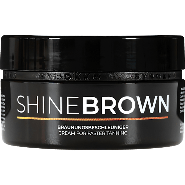 Bräunungsbeschleuniger Creme shine brown, Original Byrokko