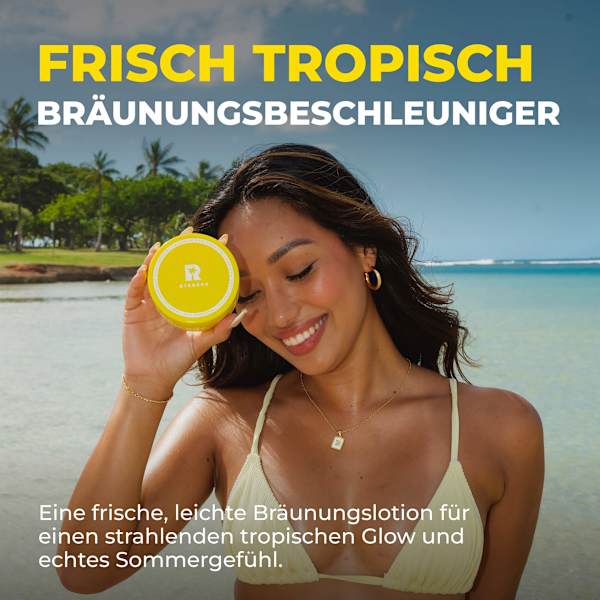 Bräunungsbeschleuniger Creme tropical shine brown Byrokko