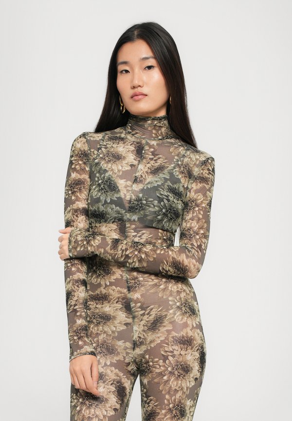 Norma Kamali LONG SLEEVE CATSUIT