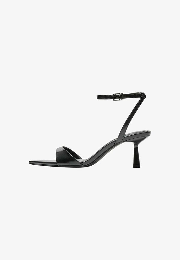 Bershka High heeled sandals - black