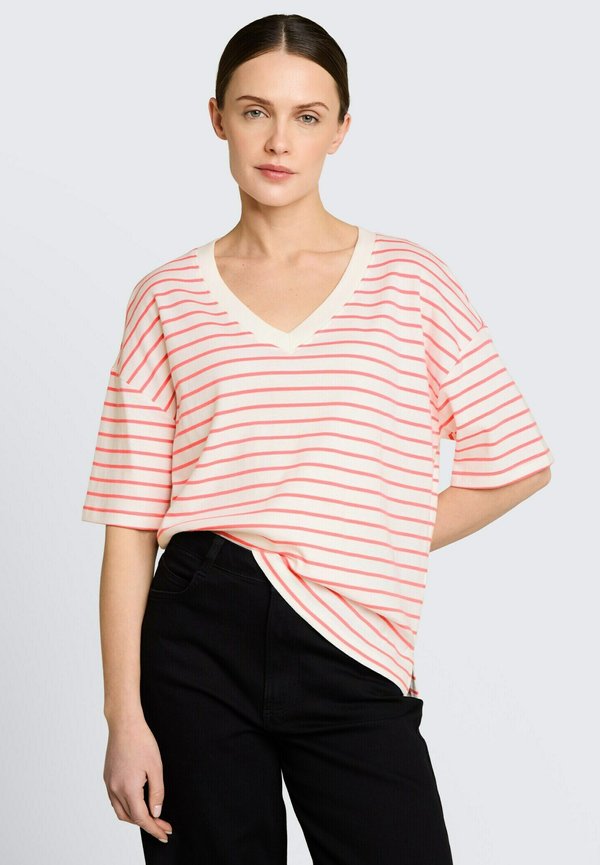 TOM TAILOR TOM TAILOR T-SHIRT OVERSIZE T-SHIRT MIT STREIFENMUSTER