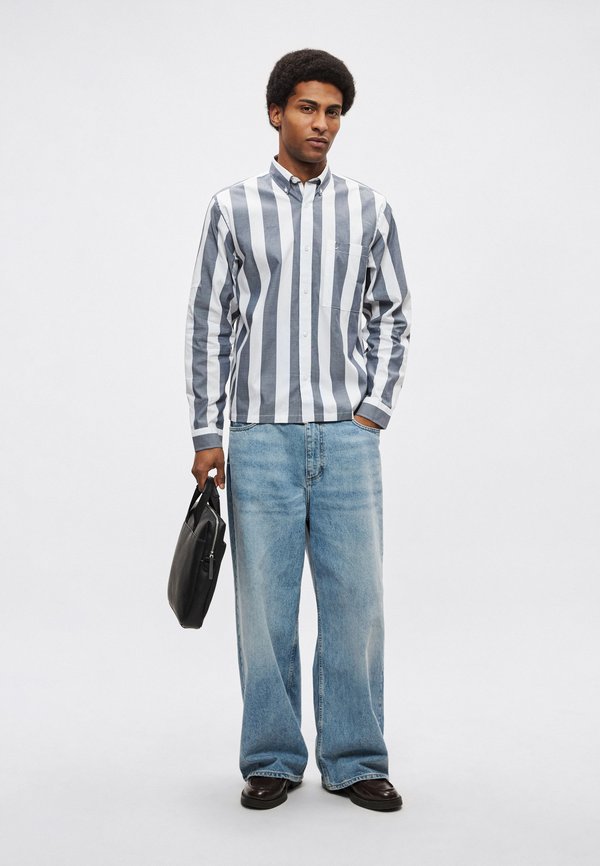 Lindbergh STRIPED CROPPED SHIRT