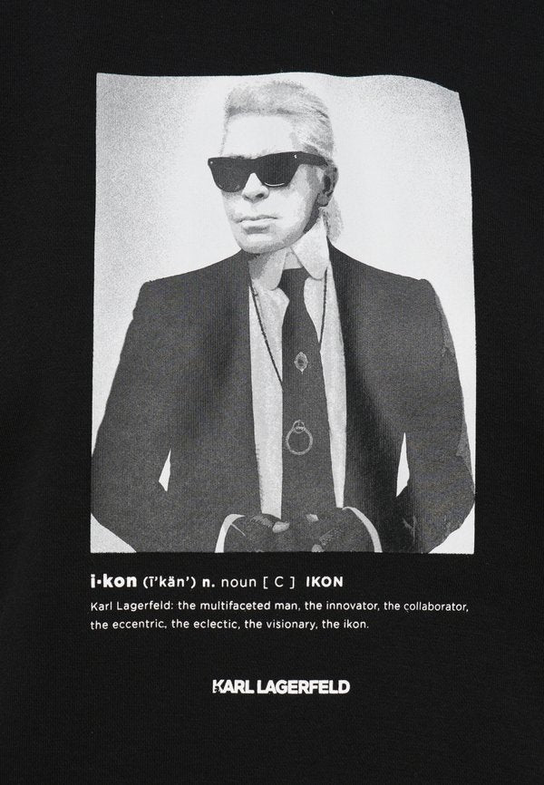 KARL LAGERFELD PORTRAIT HOODIE