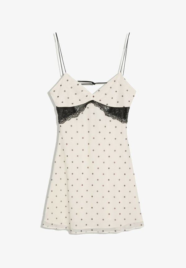 Bershka DRESS - Day dress - beige