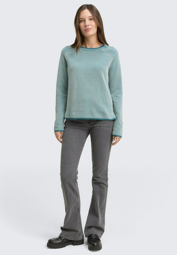 TOM TAILOR PULLOVER MIT RUNDHALSAUSSCHNITT