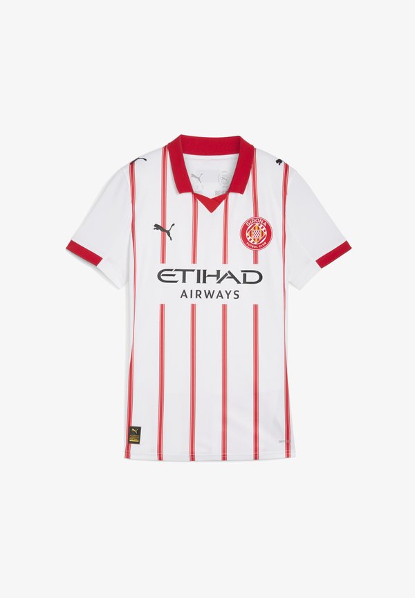 Puma GIRONA FC HEIM - Polo shirt - white red