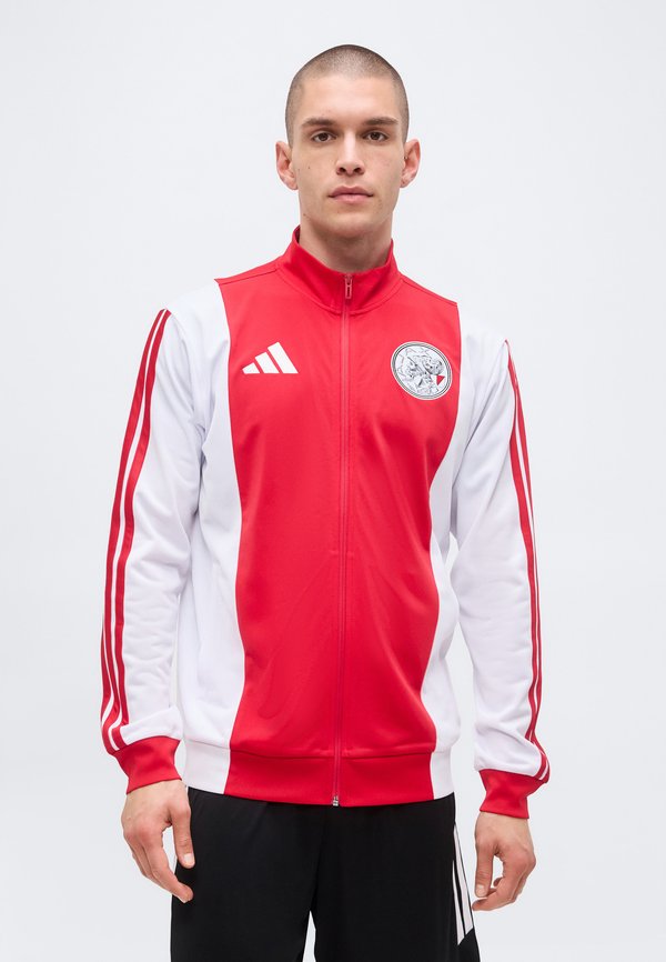 adidas Performance AJAX AMSTERDAM DNA TRACK - Club wear - white/bold red