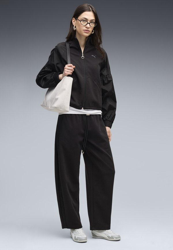 Puma HER RELAXED FULL-ZIP JACKE - Training jacket - black