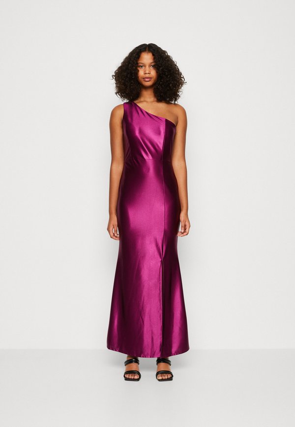 WAL G. ONE SHOULDER MAXI DRESS
