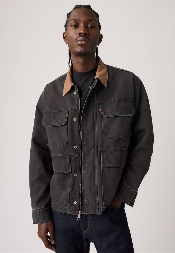 Levi's® EAST PORT - Denim jacket - meteorite