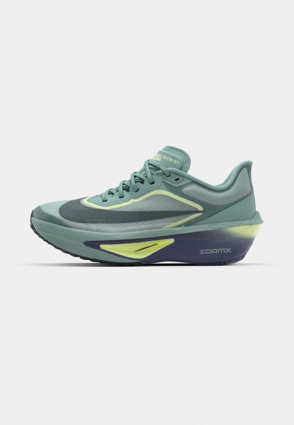 Nike Performance ZOOM FLY  - Road running shoes - cannon/seaweed/light silver/cobalt bliss/sanded purple/barely volt