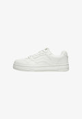 Bershka BASIC - TRAINERS - Trainers - white