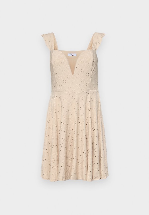 WAL G. NATADDIA V NECK SUMMER DRESS