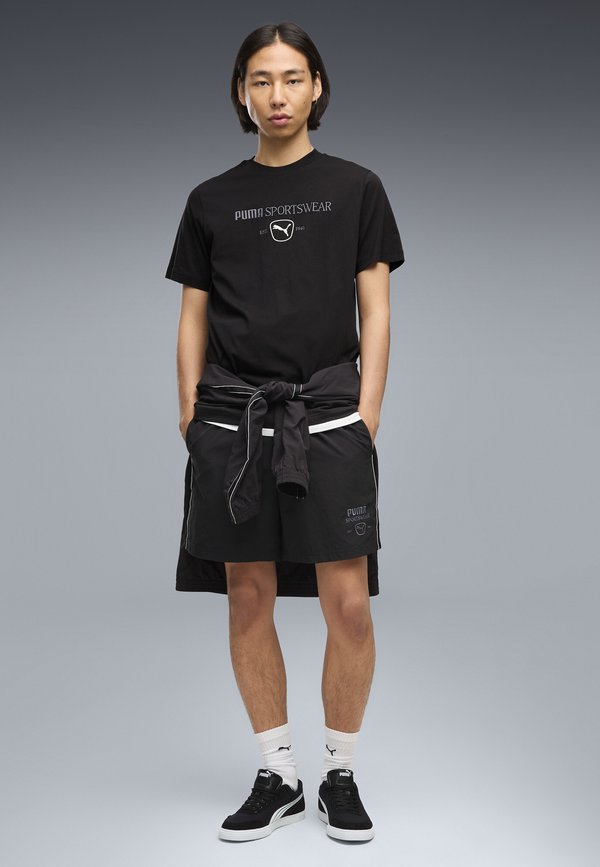 Puma PUMA CLASS T-SHIRT MIT GRAFIK - Print T-shirt - black