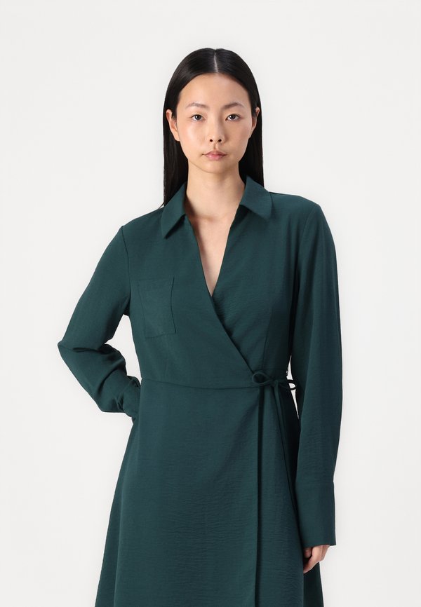 ONLY ONLLYDIA V NECK WRAP DRESS