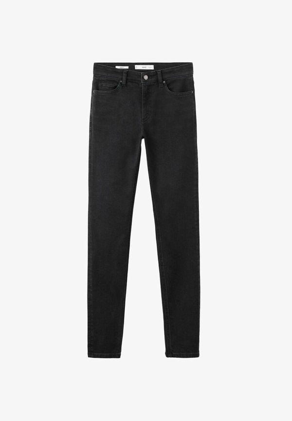 Mango Jeans Skinny Fit - black denim