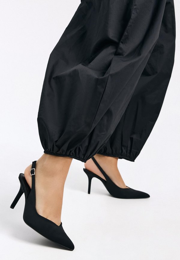 Bershka SLINGBACK - High heels - black