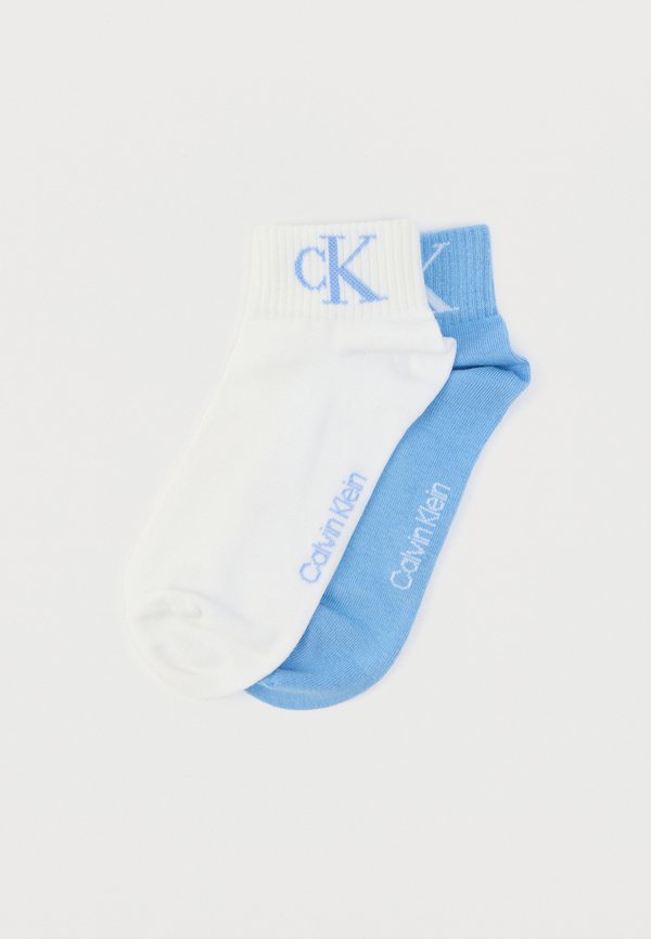 Calvin Klein Underwear WOMEN 2 PACK  - Sneaker socks - sky blue