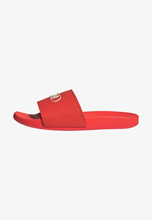 adidas Performance AUDI F1 TEAM ADILETTE COMFORT - Pool slides - hi-res red   hi-res red   chalk pearl