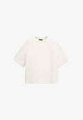 Mango Basic T-shirt - off white
