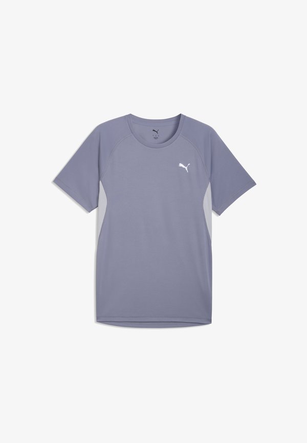 Puma M RUN VELOCITY TEE - Sports T-shirt - gray sky