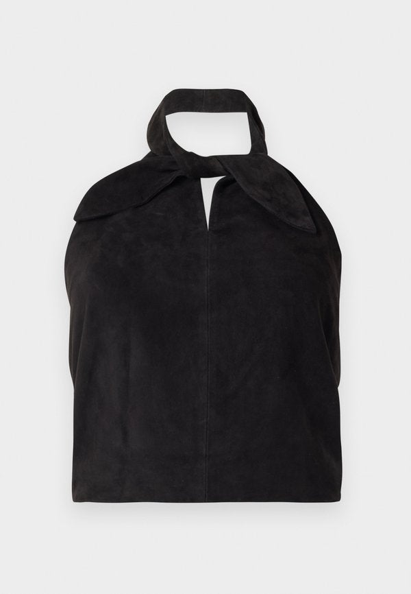 STUDIO ID TIE NECK HALTER