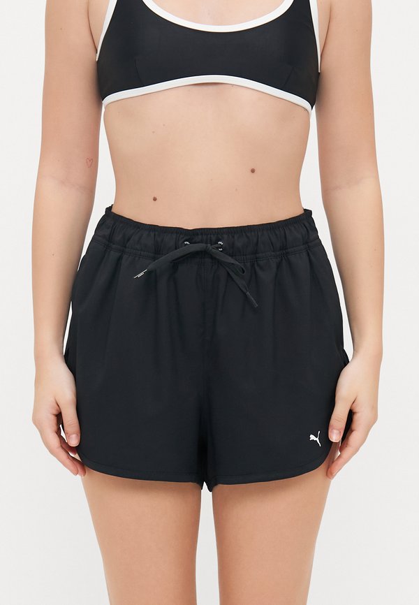 Puma SWIM WOMEN SHORTS - Bikini bottoms - black