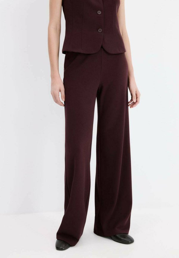 Mango Trousers - bordeaux