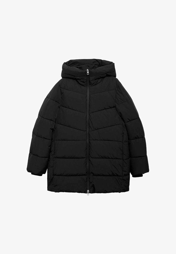 Mango Winter coat - black