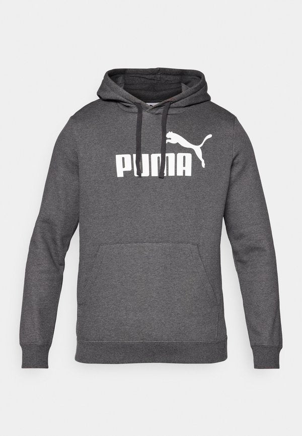 Puma ESS NO. 1 LOGO HOODIE FL - Hoodie - dark gray heather