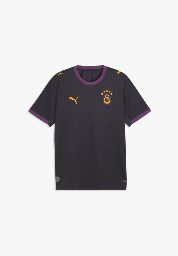 Puma GALATASARAY SK THIRD JERSEY REPLICA - Sports T-shirt - flat dark gray-plum wine