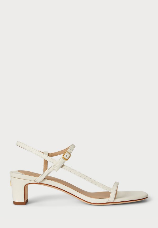 Lauren Ralph Lauren LAINEE MID-HEEL NAPPA LEATHER SANDAL