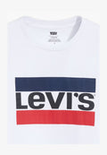 Levi's® SPORTSWEAR GRAPHIC TEE - Print T-shirt - white