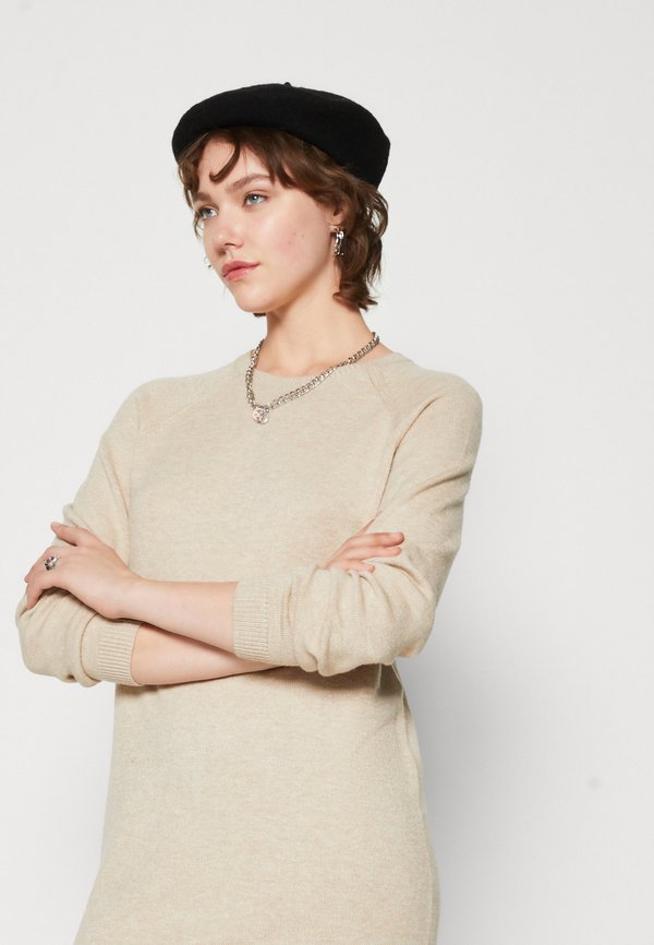 JDY JDYMARCO O NECK SLIT DRESS
